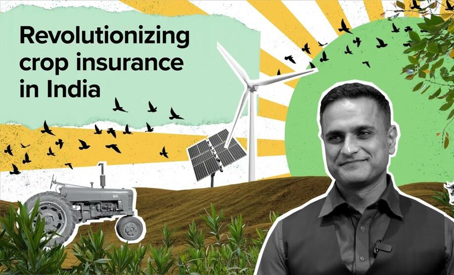 Revolutionizing crop insurance in India